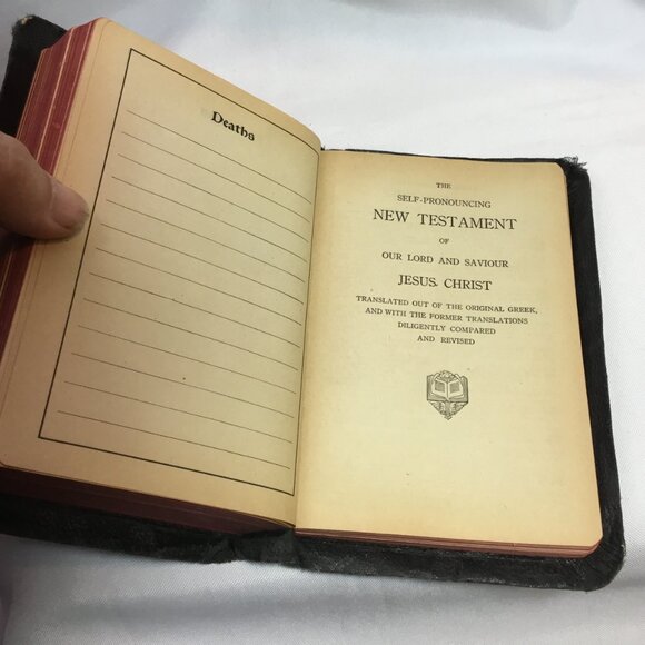 Holy Bible Self-Pronouncing-King James Version-The World Publishing Company - Picture 12 of 15